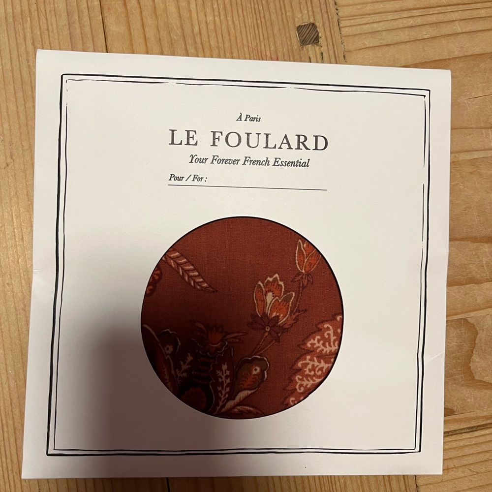 Le Foulard Floral Scarf by Sezane